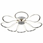 Petal - Large Flush LED Ceiling Fitting - Polished Chrome