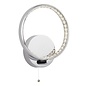 Realto - Crystal covered LED  Ring Wall Light - Polished Chrome