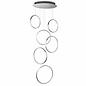 Realto - Multi-drop Crystal Ring Cascading Feature Light