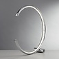 Realto - Crystal covered LED Ring Table Lamp - Polished Chrome