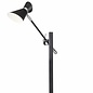 Angelo - Adjustable LED Spotlight Desk Lamp - Matt Black & Chrome