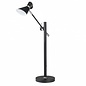 Angelo - Adjustable LED Spotlight Desk Lamp - Matt Black & Chrome