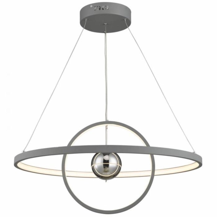 Radius - Matt Grey LED Feature Ceiling Light - Large