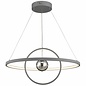 Radius - Matt Grey LED Feature Ceiling Light - Large