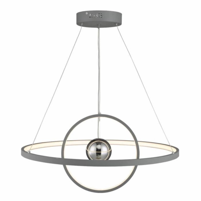 Radius - Matt Grey LED Feature Ceiling Light - Large