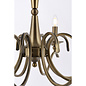 Coralline - 8 Light Antique Brass Chandelier