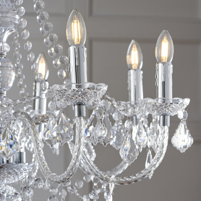 Maison - Beaded Chandelier - Acrylic