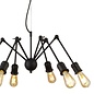 Spiderette - 6 Light Industrial Feature Light - Matt Black