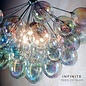 Infinite - 6 Light Iridescent Glass Pendant