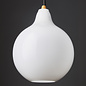 Homme - Scandi Minimalist Ceiling Light - Opal Glass & Wood