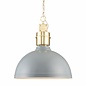 Storm Grey Industrial Ceiling Pendant