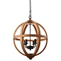 Mango Wood Globe - Feature Light