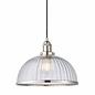 Vesta - Ribbed Glass Pendant Light
