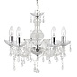 Marie Therese - Clear Glass & Chrome Chandelier