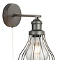 Indust - Cage Wall Light - Pewter