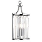 Elizabeth - Art Deco Crystal Wall Light - Chrome