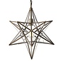 Sirius - Glass Panelled Star Pendant - Large