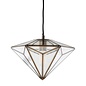 Diamond - Glass Panelled Pendant