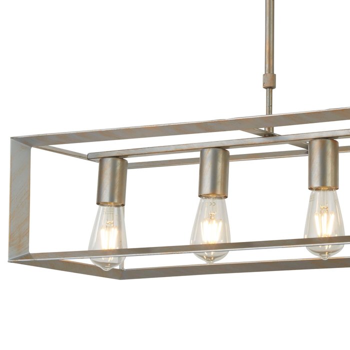 Keaton - Bar Pendant Brushed Silver and Gold Light