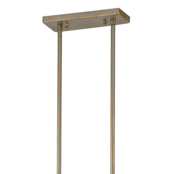Keaton - Bar Pendant Brushed Silver and Gold Light