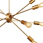 Romeo - Large Gold Sputnik Feature Pendant