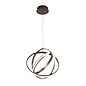 Gyro - Brushed Satin LED Rings Feature Ceiling Light