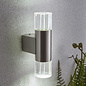 Mitchell - Stainless Steel Twin Modern Outdoor Wall Light