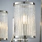 East - Ribbed Glass Hurricane Feature Light