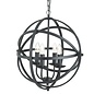 Armillary Sphere - 4 Light Feature Light - Black