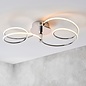 Flo - Curving LED Semi Flush Ceiling Light