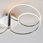 Flo - Curving LED Semi Flush Ceiling Light