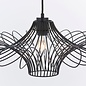 Geometric Black Wire Easy Fit Shade