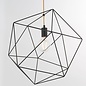 Large Geometric Pendant - Black