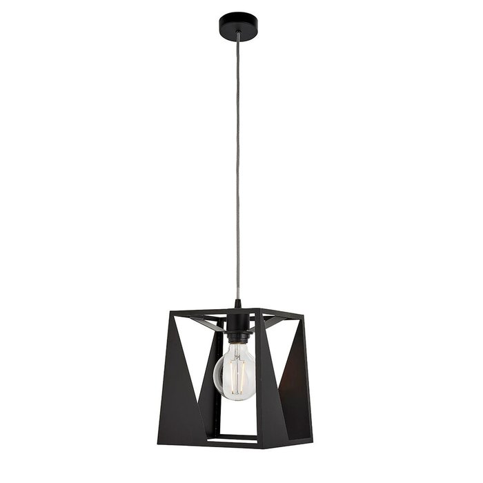 Urban Cut Out Black Pendant