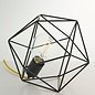 Modern Wire Cage Table Lamp