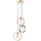 Hoop - 3 Light Minimalist Cluster Pendant