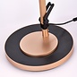 Matt Gold & Black LED Reading Lamp