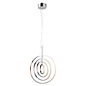 LED Hoop Feature Pendant - Polished Chrome