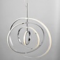 LED Hoop Feature Pendant - Polished Chrome