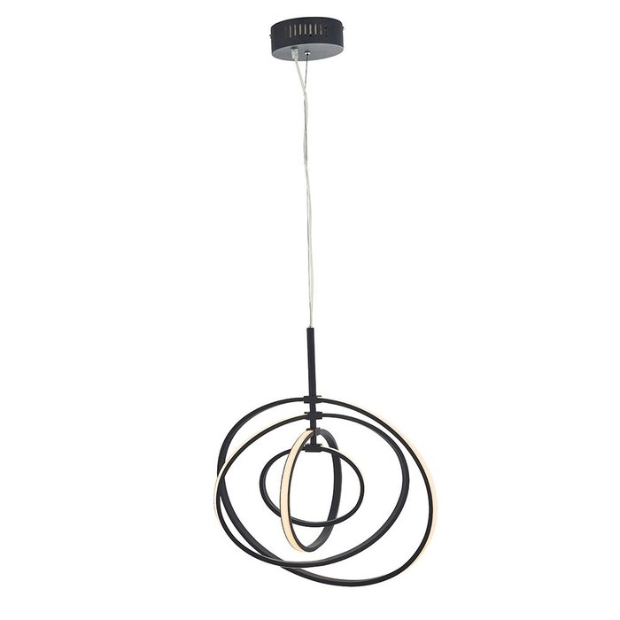 Black LED Hoop Feature Pendant