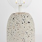White Terrazzo Table Lamp