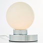 Robert - Chrome Globe Touch Table Lamp