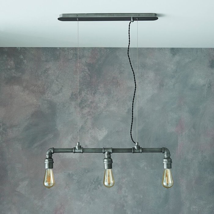 Industrial Pipe Bar Pendant