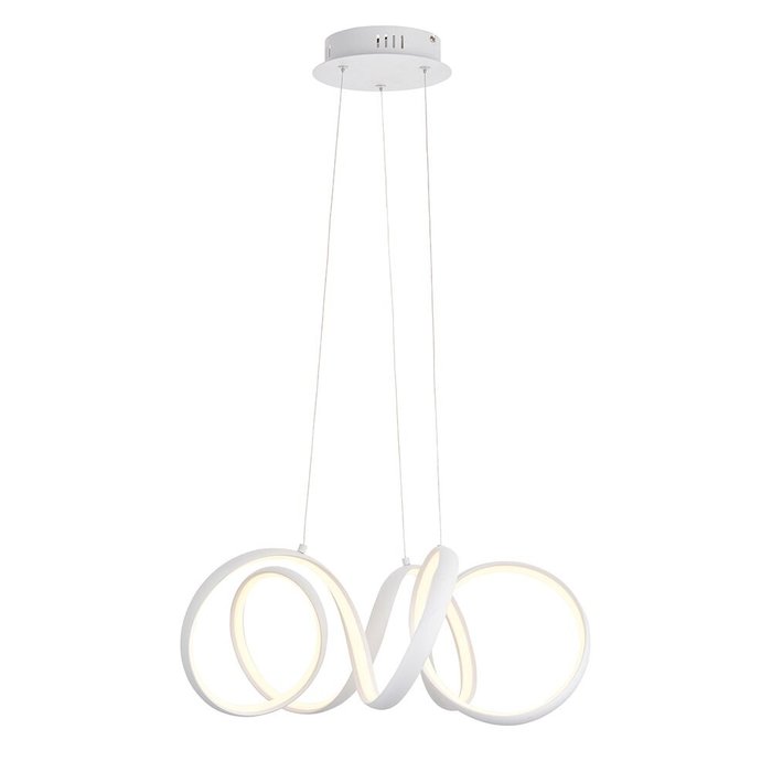 Organic LED Feature Pendant - Sand White - Small