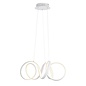 Organic LED Feature Pendant - Sand White - Small