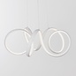 Organic LED Feature Pendant - Sand White - Small
