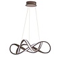 Organic LED Feature Pendant - Textured Coffee - Large