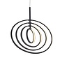 Black LED Hoop Feature Pendant