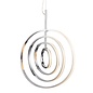 LED Hoop Feature Pendant - Polished Chrome