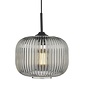 Dusk - Smoked Ribbed Glass Modern Pendant Light